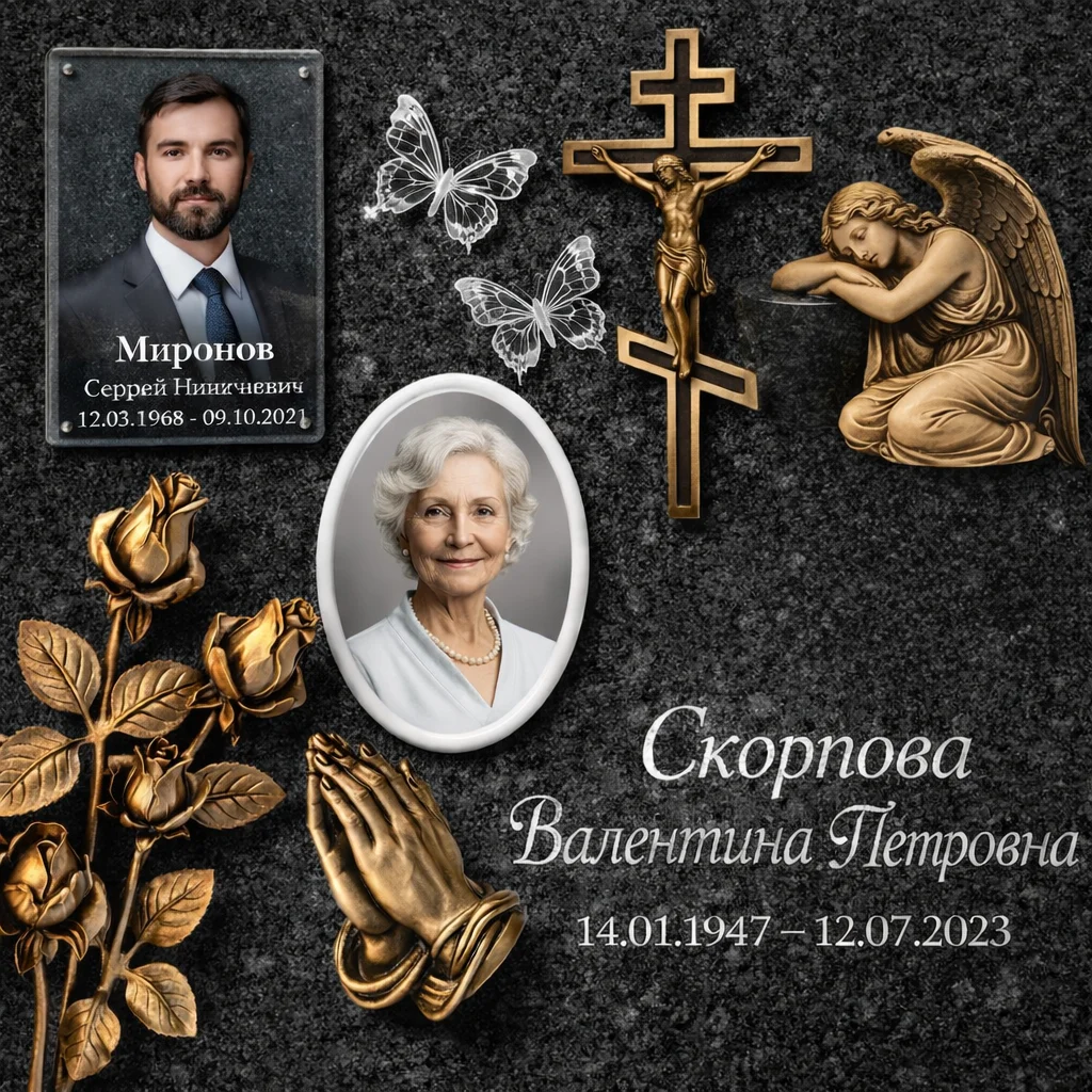 Оформление памятника