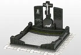 вертикальные памятники из гранита