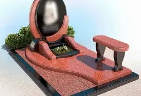 вертикальные памятники из гранита