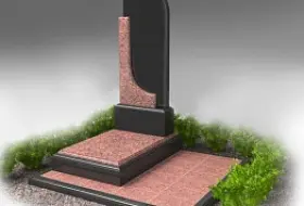 вертикальные памятники из гранита